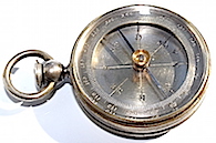 French Compass by Secretan, Paris, c. 1920
