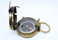 WWI French & Son London Prismatic Compass, 1917