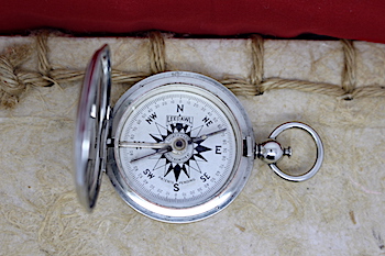 Vintage Leedawl U.S. Engineering Department Compass 1916