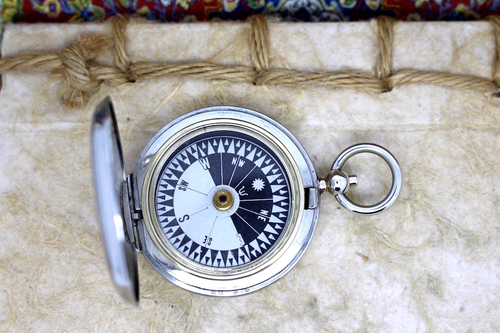 WWI Dennison Engraved Compass, 1916