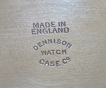 WWI Dennison Engraved Compass, 1916