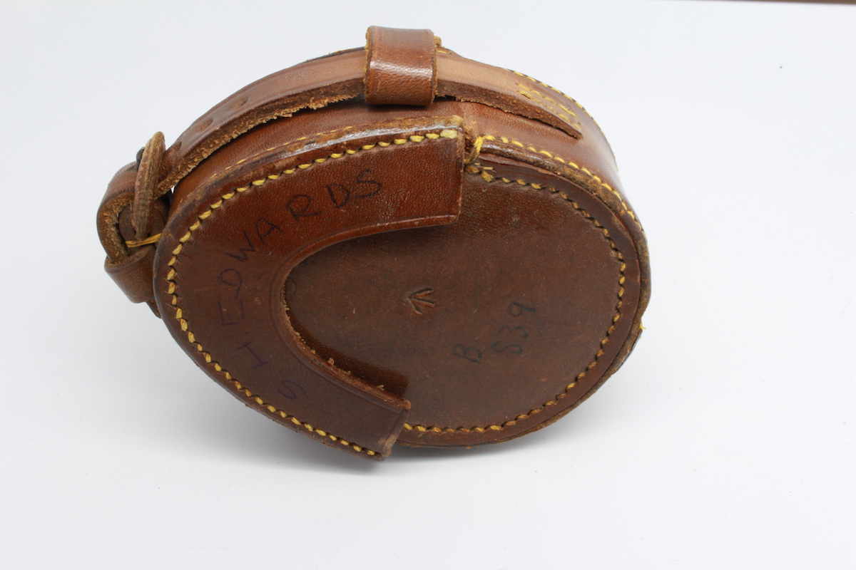 WWII Canadian Kodak Company Leather-Cased Prismatic Compass, 1943