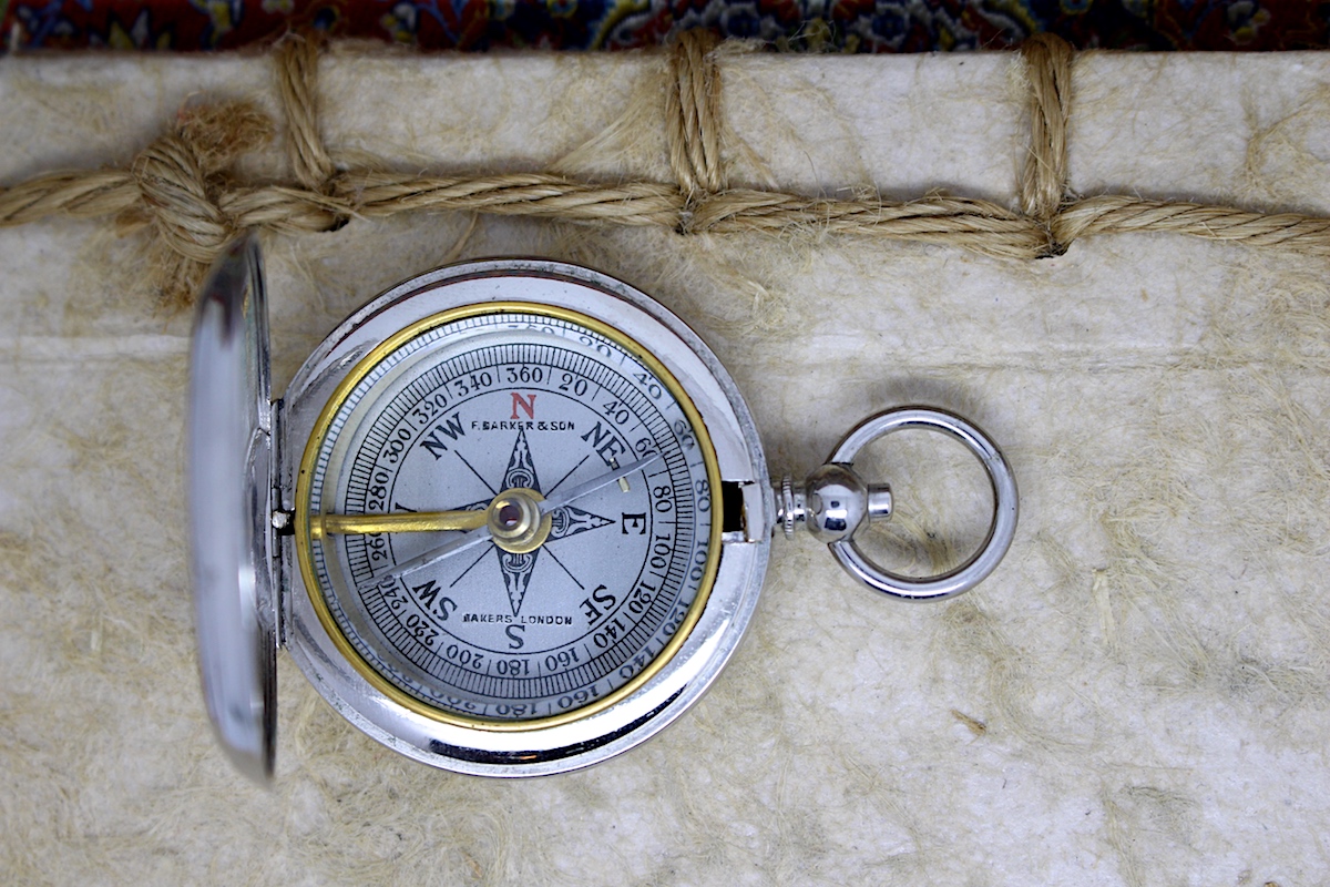 F. Barker & Son Hunter Compass c.1920