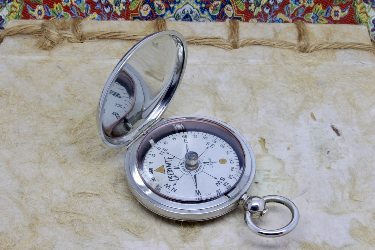 First World War Era Ceebynite Dennison Cased Compass, c. 1915