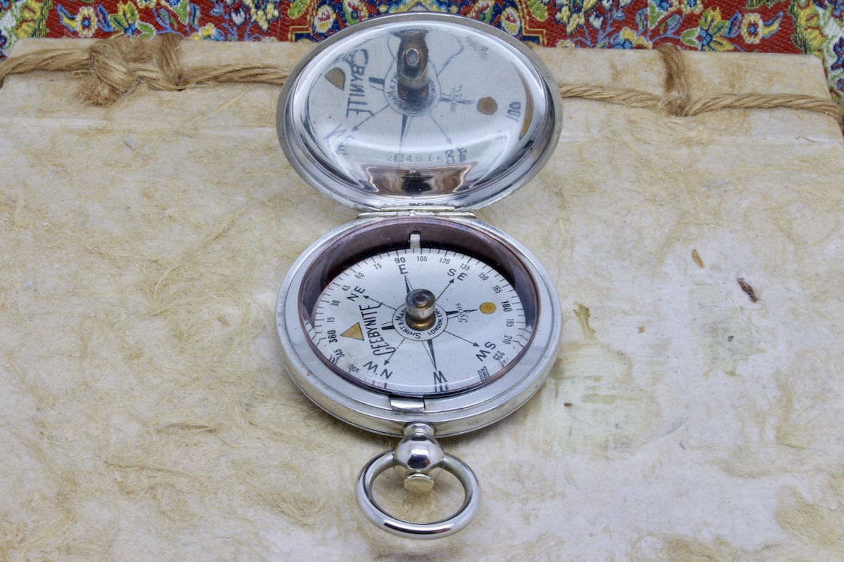 First World War Era Ceebynite Dennison Cased Compass, c. 1915