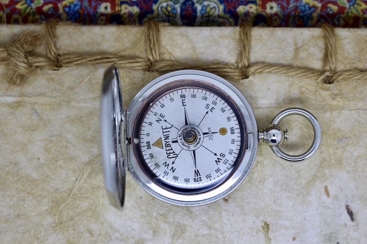 First World War Era Ceebynite Dennison Cased Compass, c. 1915
