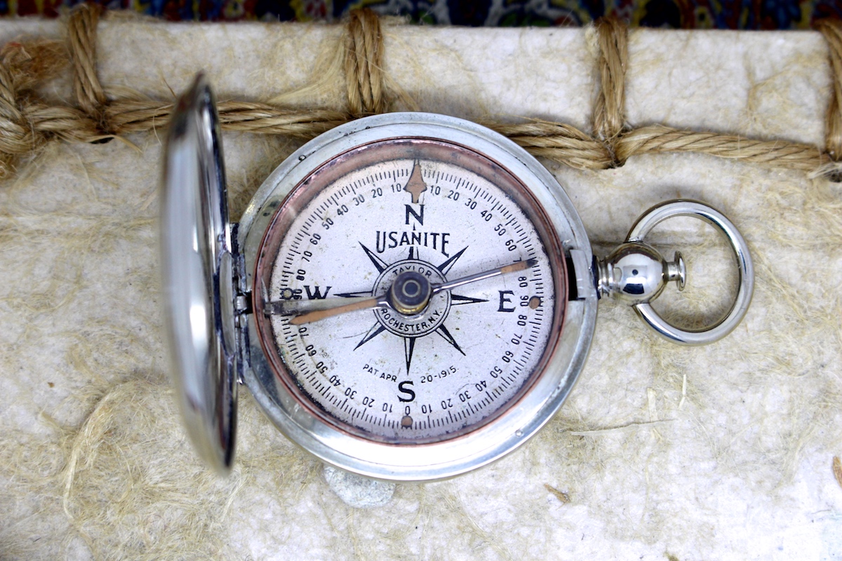 USANITE Taylor Compass, c. 1915