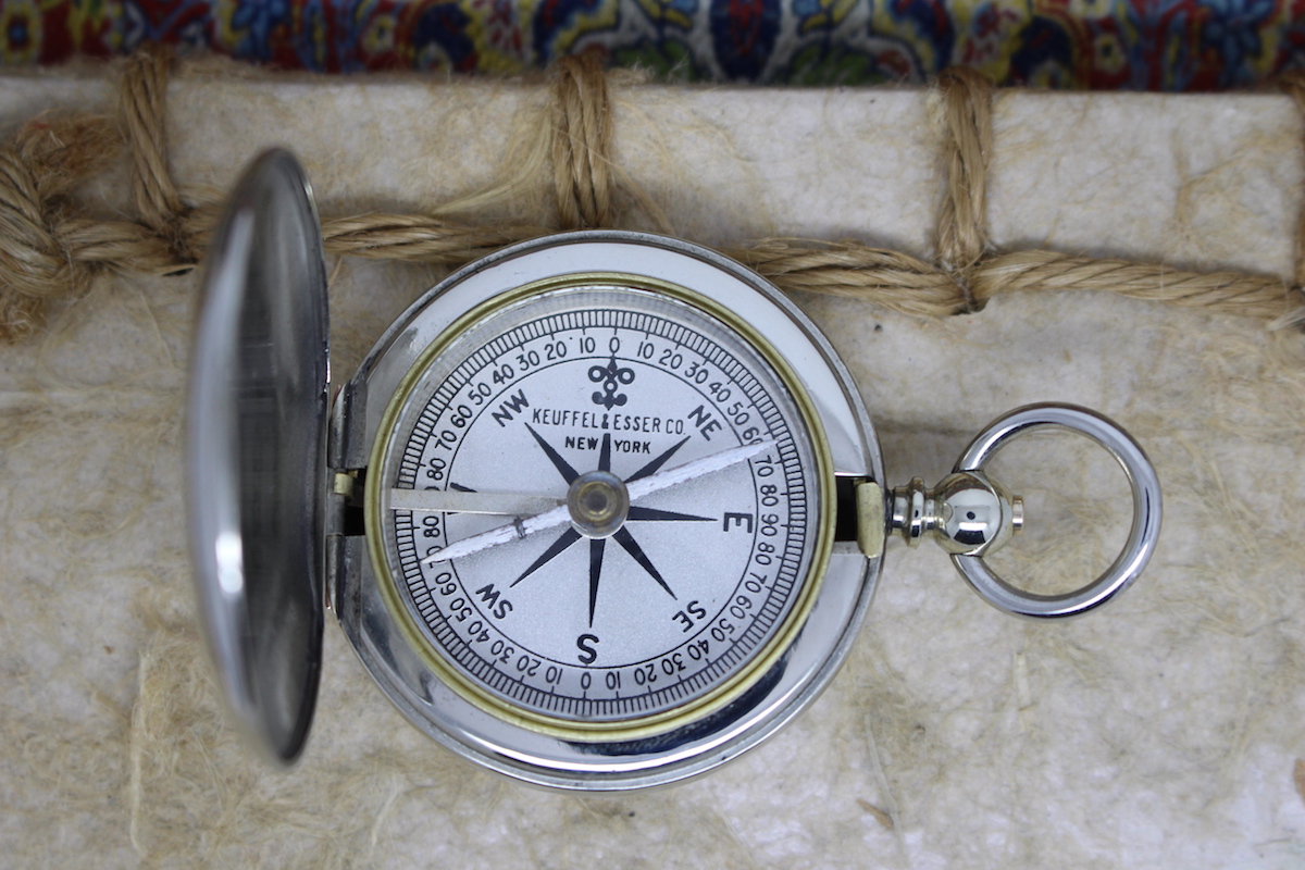 ENG. DEPT. U.S.A. Keuffel & Esser Compass, 1915