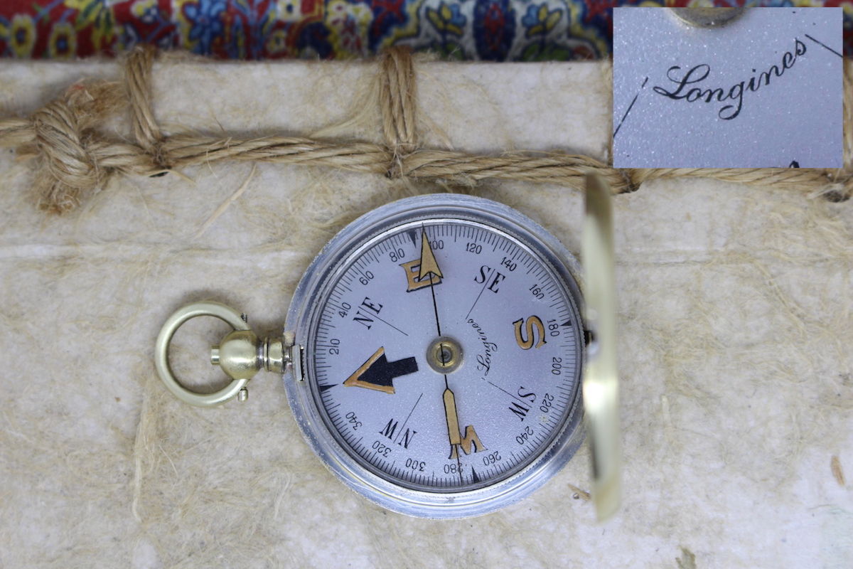 Swiss Longines Compass, c. 1920