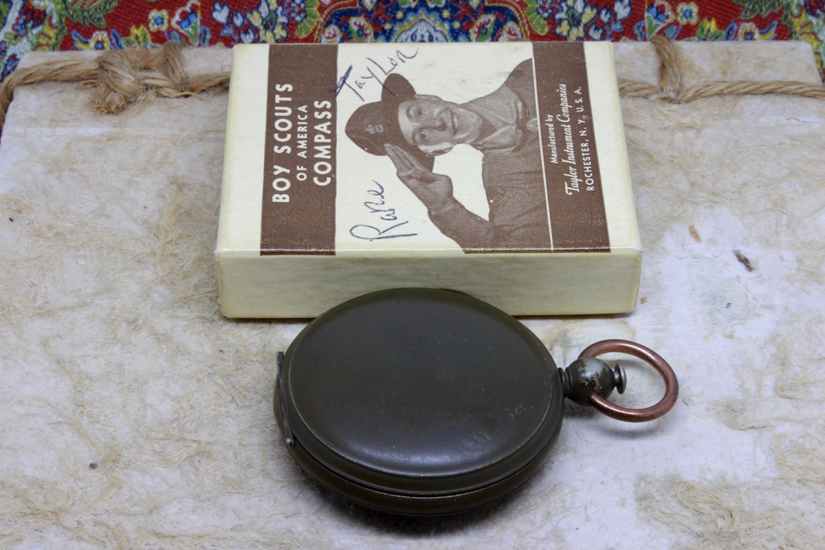 Boy Scouts of America Compass in Original Box, 1918