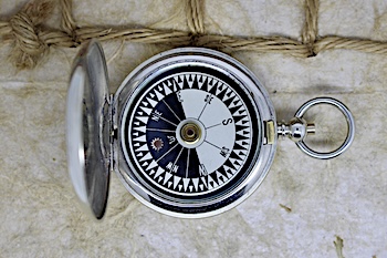 Antique Hunter Compass by Dollond, c. 1920