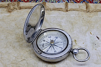 French Hunter Compass c. 1920