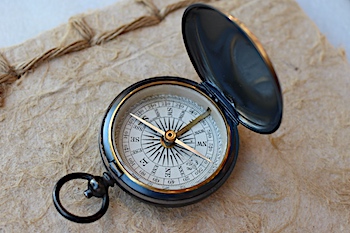 Large English Hunter Compass c. 1900