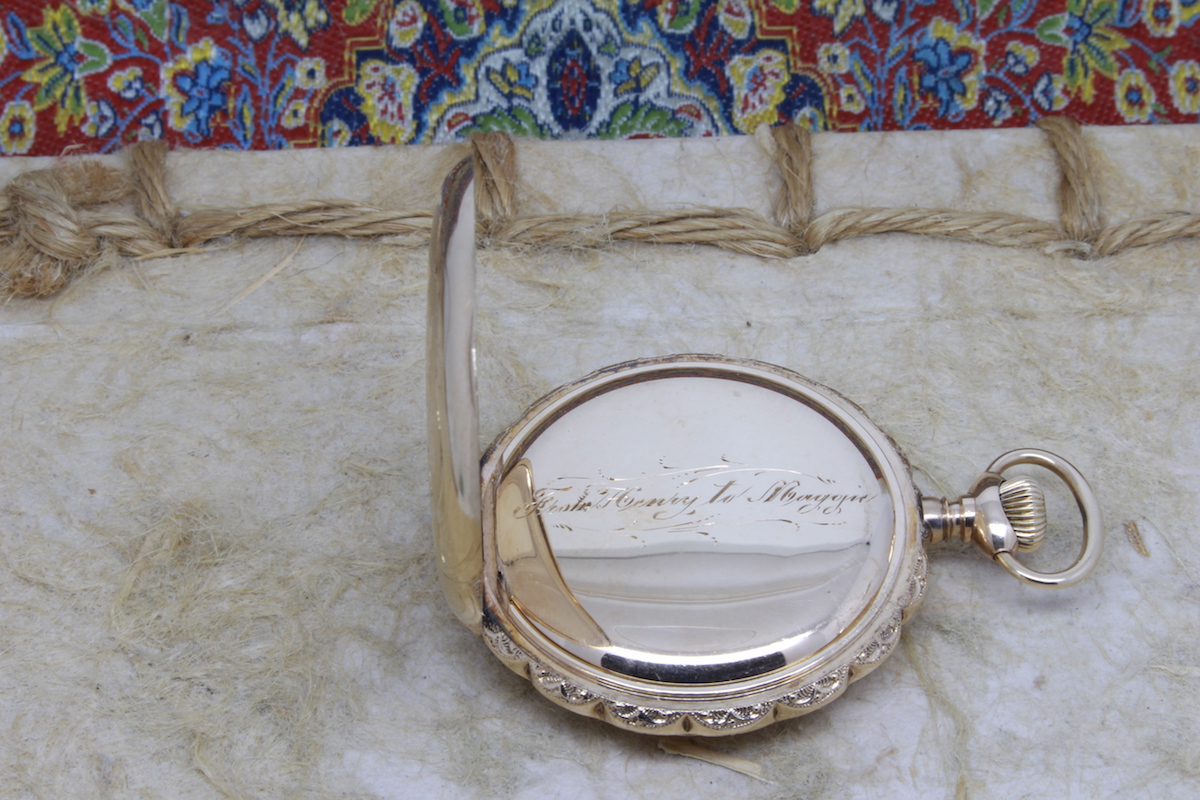 Ladies 1905 Elgin Gold Filled 6 Size Pocket Watch