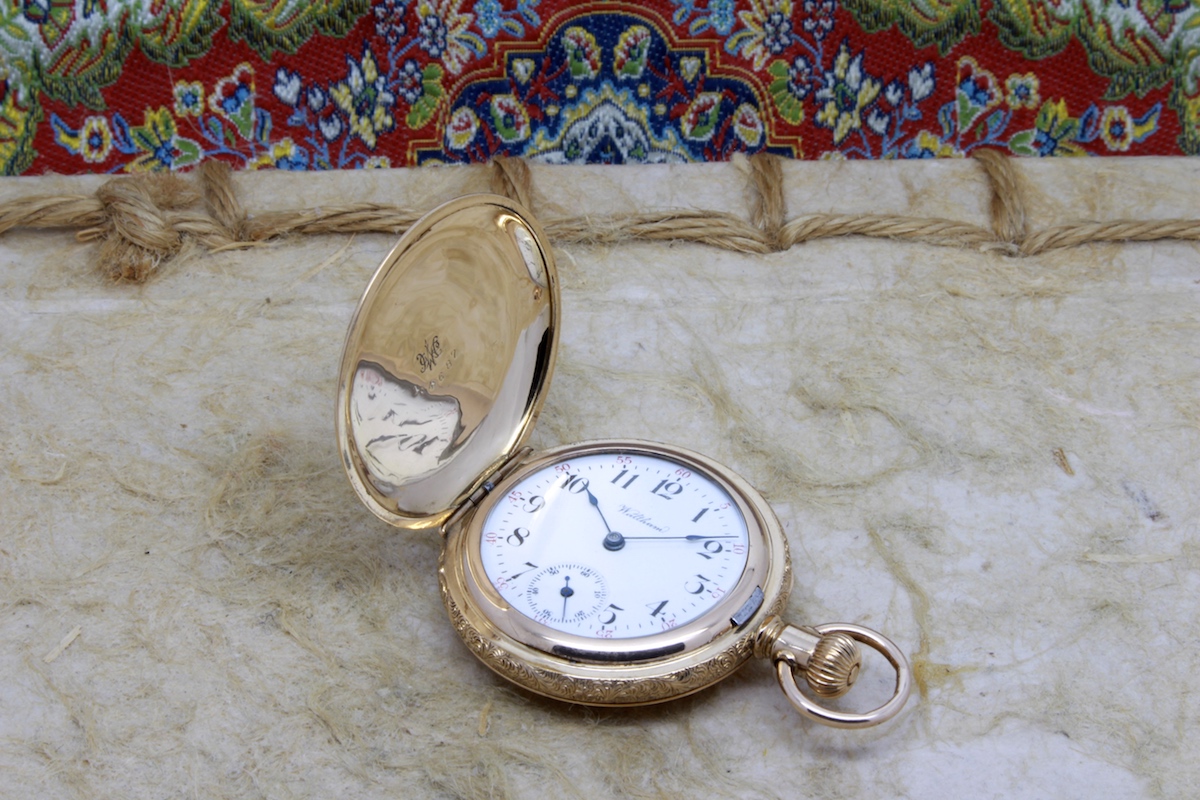 Ladies 1900 Waltham Gold Filled Pocket Watch