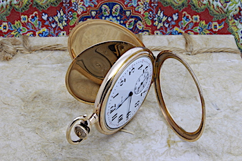 Serviced 1914 Gold Filled 12 Size Elgin Pocket Watch