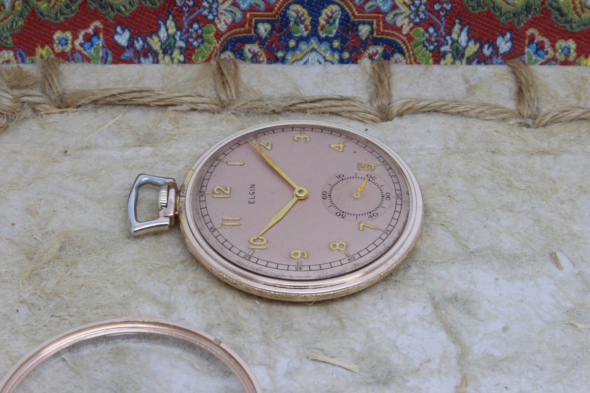 1941 Elgin Gold-Plated 10 Size Pocket Watch
