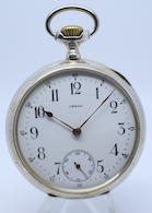 Antique Solid Silver Swiss OMEGA Pocket Watch c. 1890