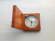 French Compass & Clinometer in Wood Case  for Henry Kahn - San Francisco-</b></i></p>