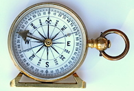 Presentation Geological Survey Pocket Compass,  c. 1890