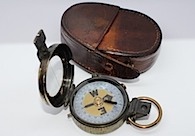 J. H. Steward London Prismatic Marching Compass, c. 1916