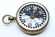 Victorian Compass by Negretti & Zambra with MOP dial