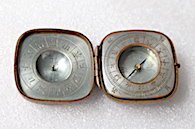 19th Century Netsuke Compass and Sundial