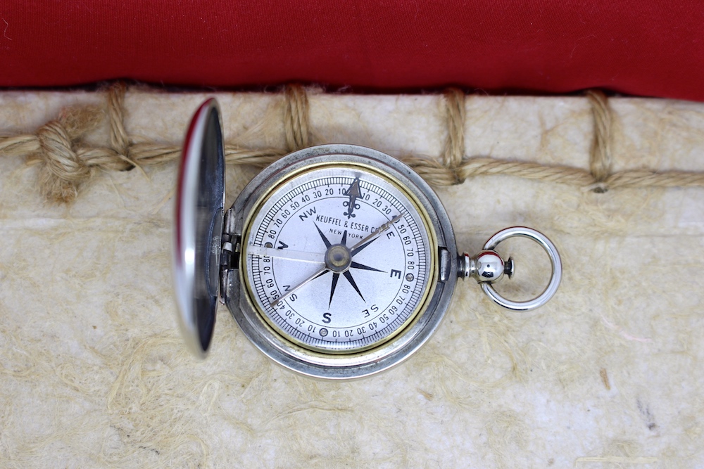 Vintage Keuffel & Esser Compass, c. 1920