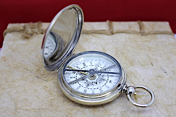Nautical English Hunter Compass, c. 1900