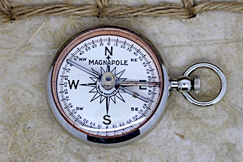 WWI Vintage Magnapole Taylor Compass, c. 1915