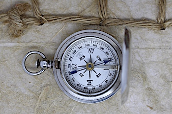 French Hunter Compass c. 1920