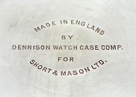 First World War Officers Short & Mason LTD London Compass, 1916