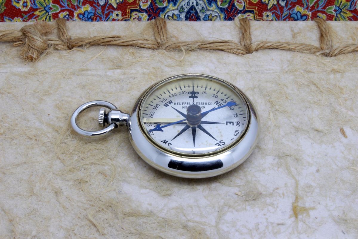 Vintage Keuffel & Esser Compass, c. 1920