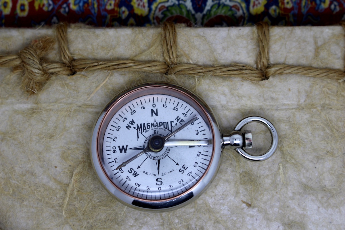 Vintage Magnapole Taylor Compass, c. 1915