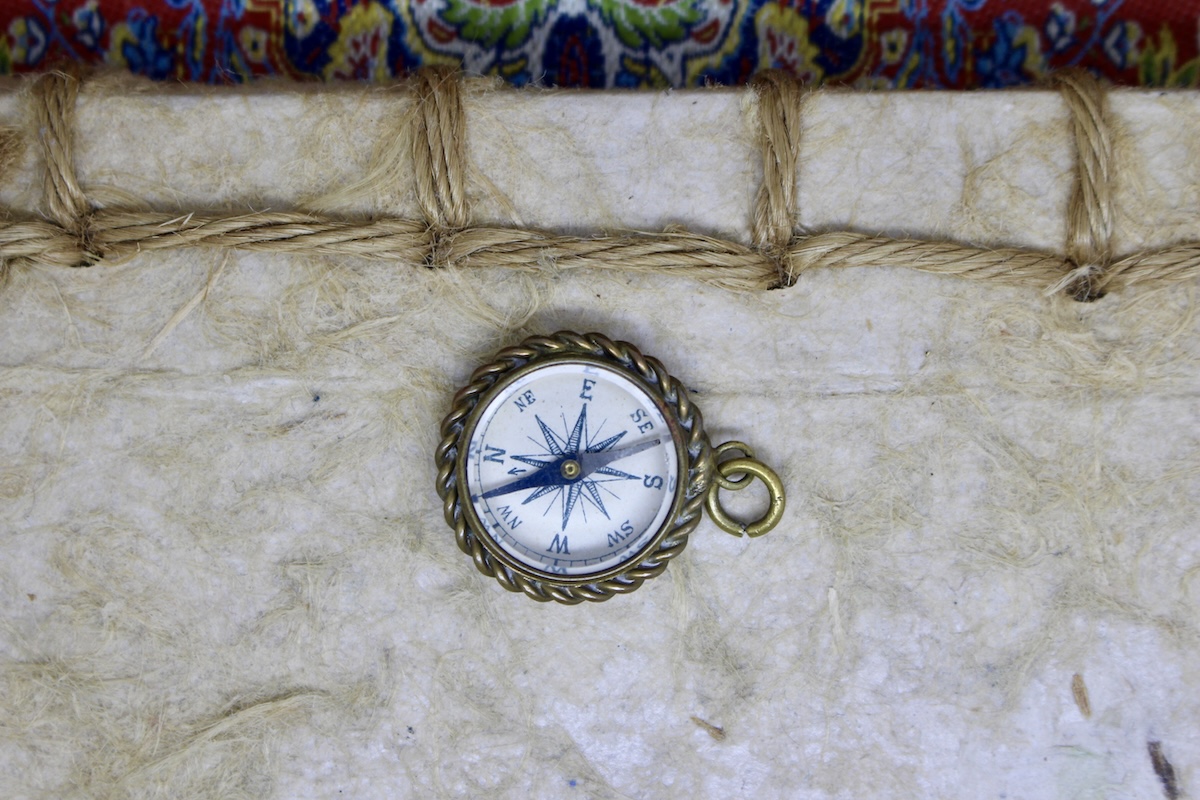 Nice French Compass Fob, c. 1930