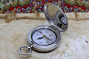 English Hunter Compass by L. KAMM and Co., WAR SOUVENIR, c. 1917