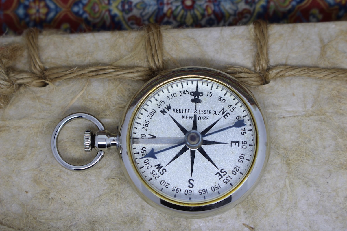 Vintage Keuffel & Esser Compass, c. 1920