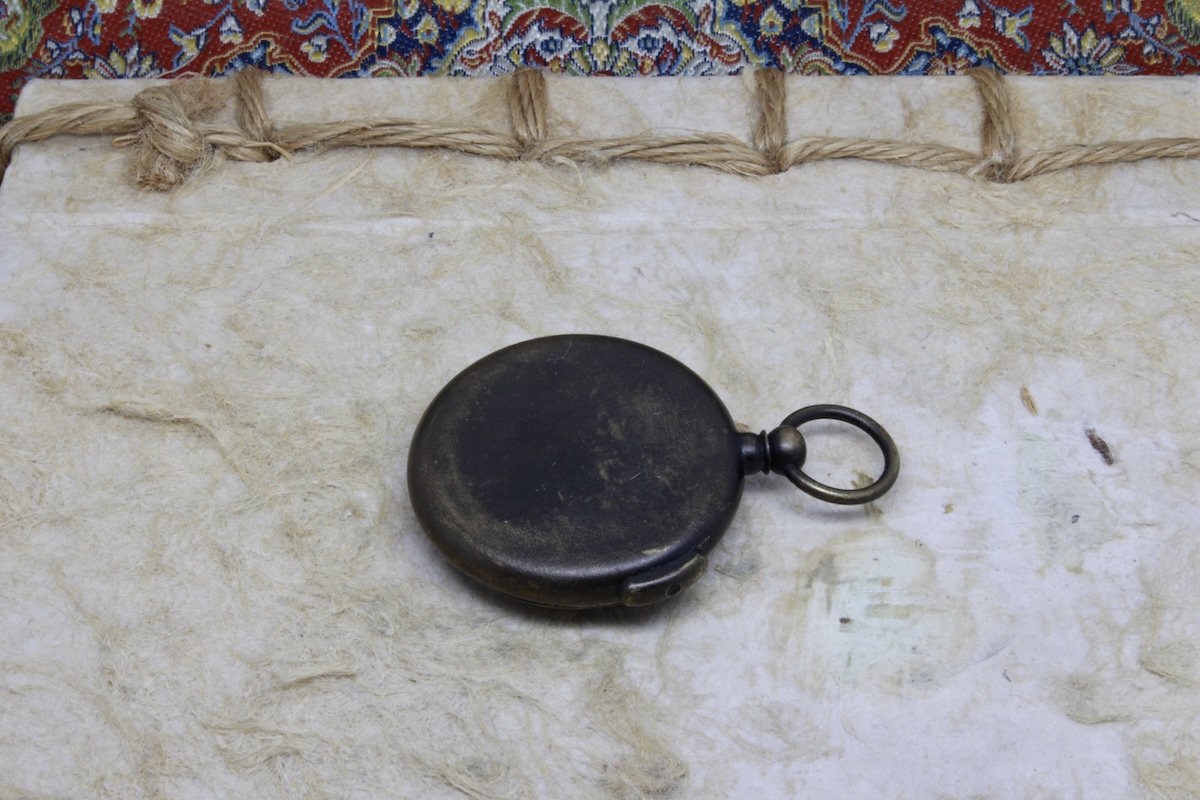 Thin Open-Face Swiss Compass, c. 1920