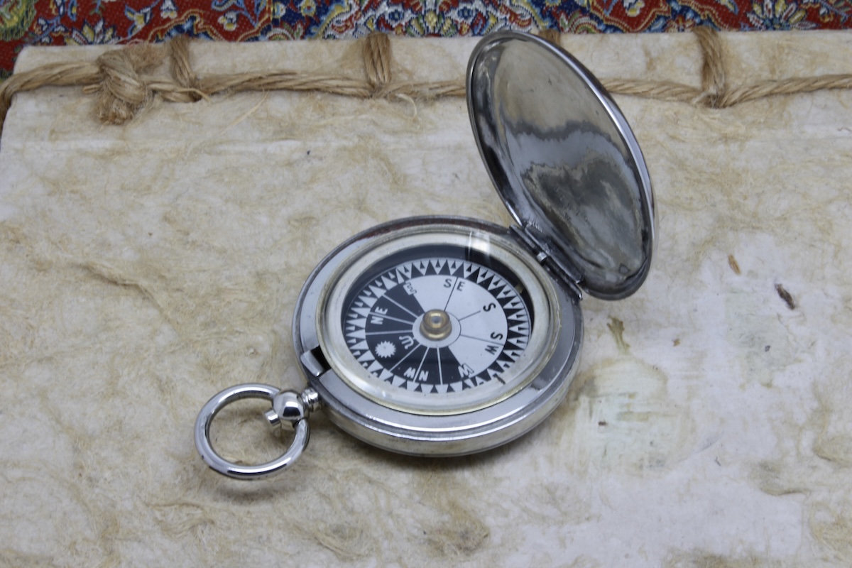 WWI Dennison Engraved Compass, 1916