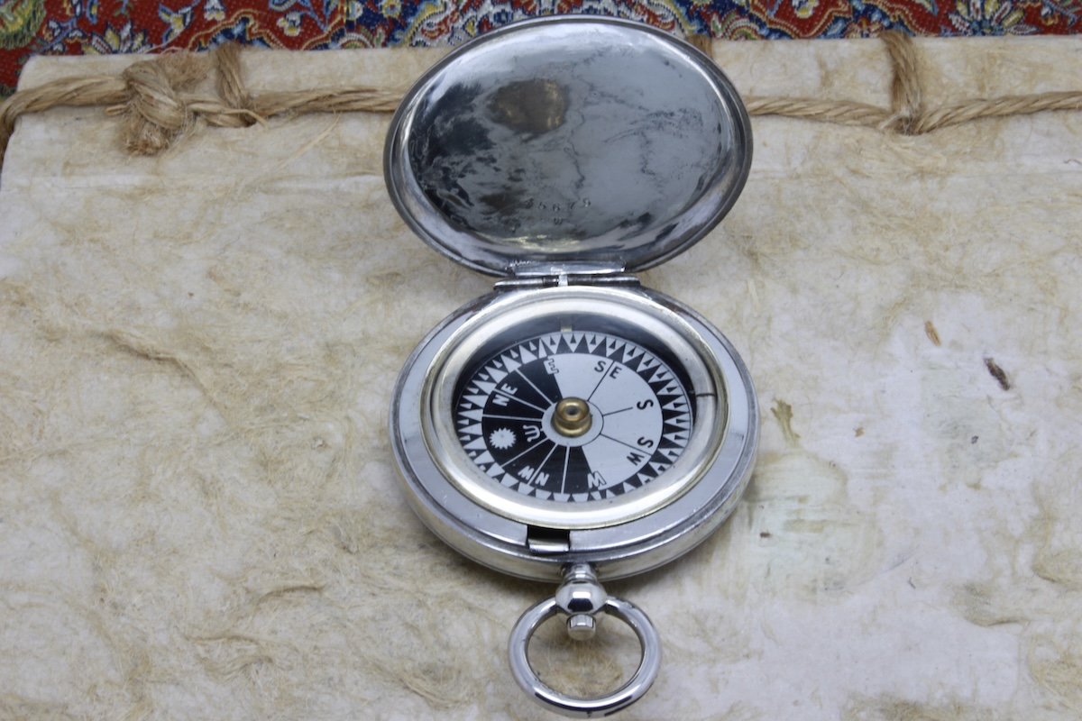WWI Dennison Engraved Compass, 1916