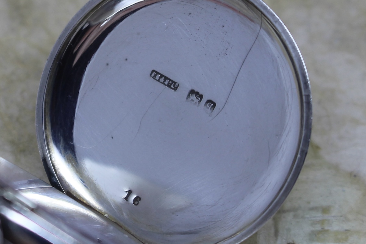 Presentation Silver Compass by Barker & Son, Hallmarked London 1911