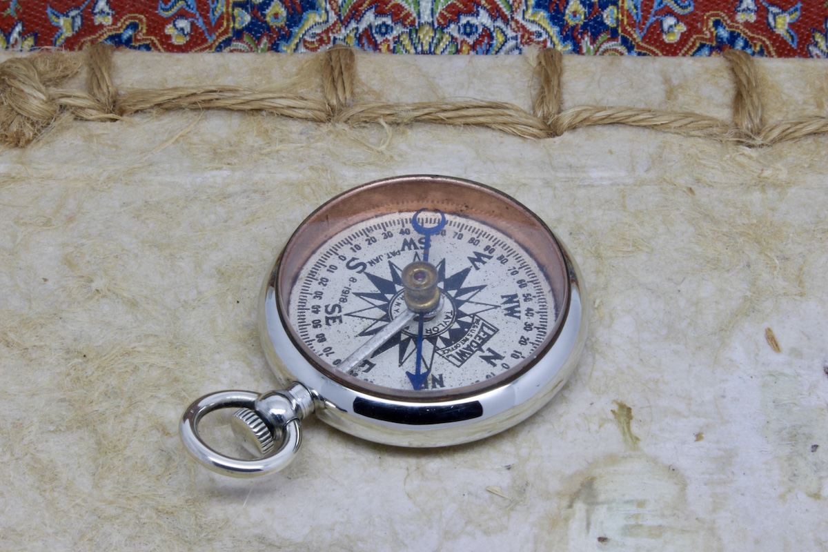 WWI Leedawl Taylor Antique Compass, 1918