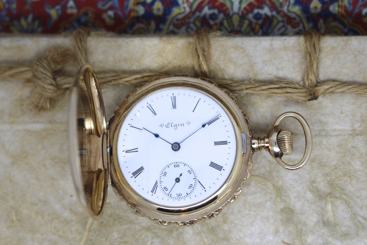Serviced 1905 Elgin Gold Filled 6 Size Pocket Watch