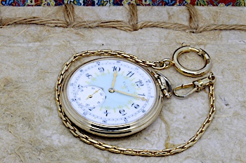 Serviced 1909 Gold Filled 12 Size Elgin Pocket Watch