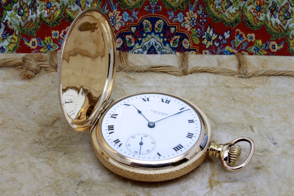 1917 Gold Filled 16 Size Waltham Pocket Watch