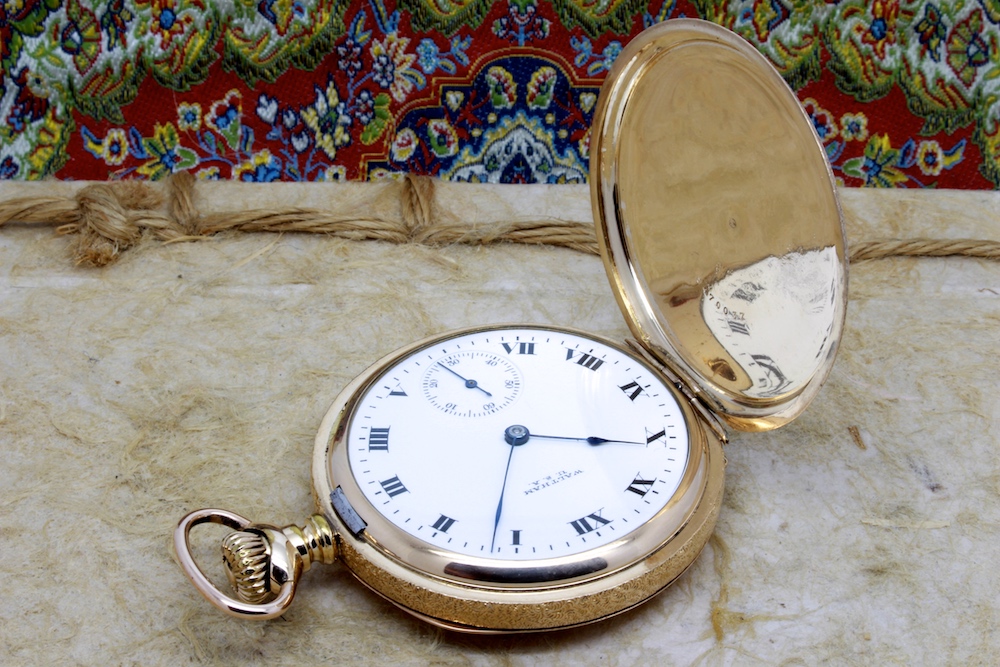 1917 Gold Filled 16 Size Waltham Pocket Watch