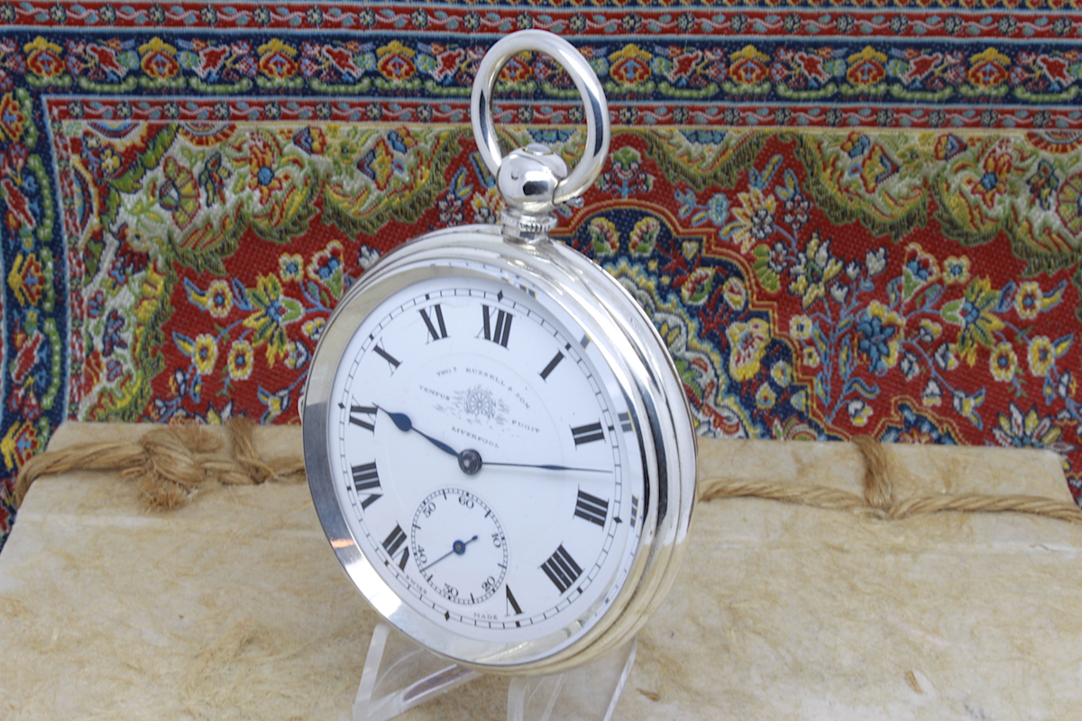 Tempus fugit pocket watch hot sale