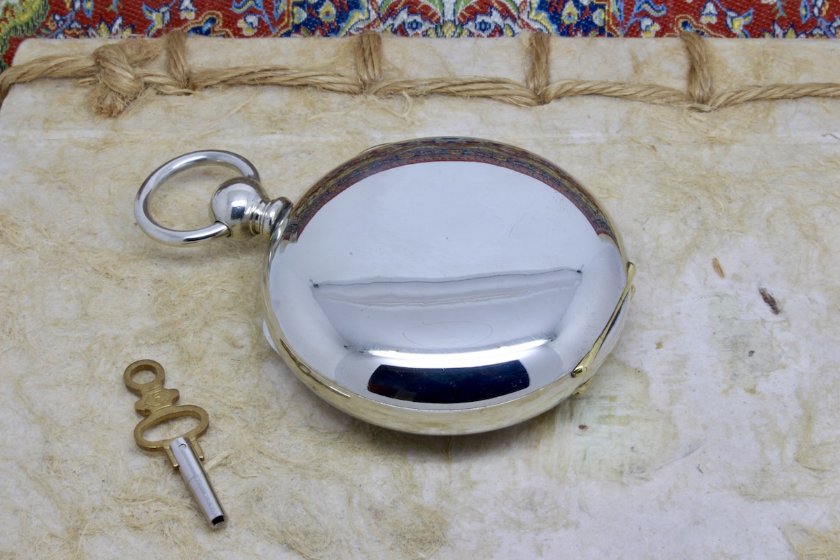 Serviced 1873 Elgin G. M. Wheeler 18 Size 13 Jewels Key Wind/Set Pocket Watch
