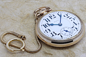 1922 Railroad Elgin VERITAS 23 Jewels Gold-Filled Pocket Watch